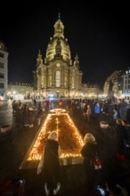 On 13 and 14 February 1945, Dresden was heavily destroyed in three Allied bombing raids. Every