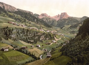 St. Christina in Gröden, Val Gardena, Grödental formerly Tyrol, Austria-Hungary, today South Tyrol,