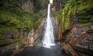 Catarata del Toro waterfall, long exposure, Alajuela province, Costa Rica, Central America