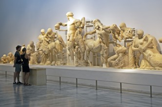 Statues of the Temple of Zeus in the Museum of the Archaeological Site of Olympia, UNESCO World