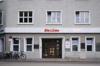 The party headquarters of the Left Party, in the Karl Liebknecht House in Kleine Alexanderstraße in