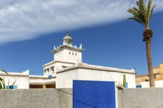 Lighthouse Art Deco architecture Spanish colonial building, Sidi Ifni, Morocco, North Africa,