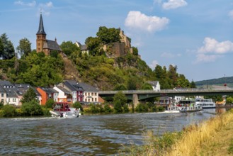 The town of Saarburg, on the Saar, Rhineland-Palatinate, Germany, Europe