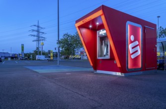 New ATM on the site of a shopping centre in Mülheim-Dümpten, free-standing, should be blast-proof,