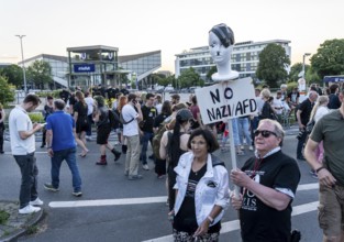 Demo against the AFD party conference in the Grugahalle in Essen, over 5000 participants came to