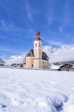 Snow-covered fir trees rise mystically out of the winter fog, The Mountain Doctor, Going, Austria,