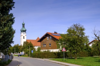 Filial church of St Jakob, Antholing, Upper Bavaria, Bavaria, Germany, Europe