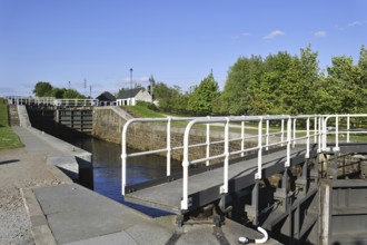 Neptune's Staircase, a staircase lock comprising eight locks on the Caledonian Canal at Banavie,