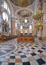 St Jakob's Cathedral, Innsbruck Cathedral, Cathedral, Interior, Innsbruck, Tyrol, Austria, Europe