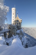 Lichtenstein Castle, Swabian Alb, Baden- Württemberg, Germany, Swabian Alb, Lichtenstein Castle,