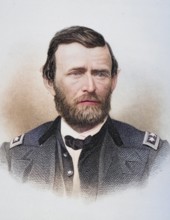 Ulysses S. Grant (born 27 April 1822 in Point Pleasant, Ohio as Hiram Ulysses Grant, died 23 July