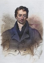 Charles Lamb, (penname Elia) 1775-1834, English essayist, illustration from the book The