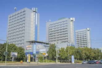 City Hotel Berlin East, future accommodation for refugees, Landsberger Allee, Lichtenberg, Berlin,