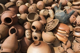 Morocco, clay jugs, Africa