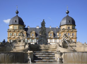 Seehof Castle, summer residence of the Bamberg prince-bishops, Memmelsdorf, Bamberg district, Upper