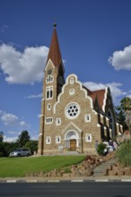 Evangelical Lutheran Christ Church, built in 1910, Windhoek, Namibia, Africa