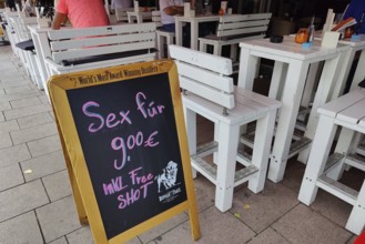 Sex for 9 Euros, Reeperbahn, St. Pauli, Hamburg, Germany, Europe