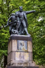 Bülow Monument Dennewitz, Teltow-Fläming District, Brandenburg, Germany, Europe