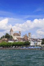 Castle, Sankt, Lake Zurich, Rapperswil, Rapperswil-Jona, St. Gallen, Switzerland, Europe