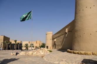 Al Masmak Fort, historic fortress from 1865, Riyadh, Saudi Arabia, Asia