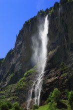 Staubbach Falls, Bernese Oberland, Switzerland, Europe