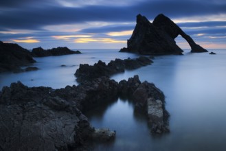 Bow Fiddle Rock, Scotland, Great Britain