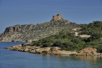 Cabrera Castle, Parque Nacional de Cabrera, Cabrera National Park, Cabrera Archipelago, Majorca,