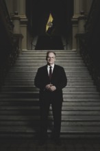 Reiner Haseloff, CDU, Minister President of Saxony-Anhalt, poses for a photo in Magdeburg,