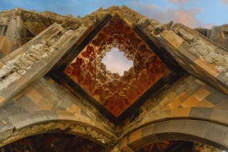 Church of the Holy Apostles, Inside, Ani Archaeological site, Kars, Turkey, Asia