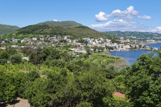 Monte Nuovo, the new mountain, is a volcanic cone located at the western end of the Phlegraean