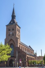 Odense, Cathedral Church, St Knud's Church, brick building, Fyn, island of Funen, Denmark, Odense,