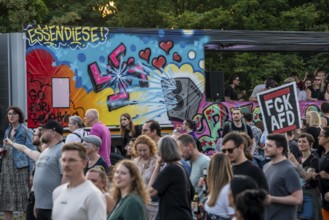 Demo against the AFD party conference in the Grugahalle in Essen, over 5000 participants came to