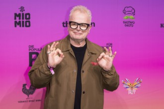 Herbert Grönemeyer on the red carpet in front of the Polyton 2024 award ceremony in Berlin's