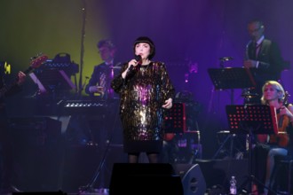 Mireille Mathieu at her Berlin concert as part of her farewell tour 2024 Goodbye my Love Goodbye,