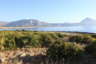 Gulf of Cofano in the province of Trapani, Sicily, Italy, Europe