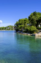 Cikat Bay, climate hiking trail, Mali Losinj, island of Losinj, Kvarner Gulf Bay, Croatia, Europe