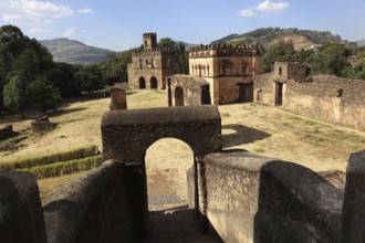 Amhara region, in the Gemp palace complex in Gondar, Gonder, UNESCO, world, heritage, cultural