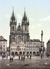 Church of the Virgin Mary in front of the Teyn, Teyn Church, also known as St Mary's Church, a