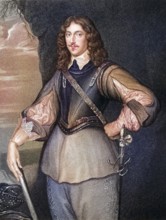 Montagu Bertie, 2nd Earl of Lindsey, 1608-166, English royalist soldier. From the book Lodges