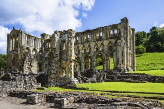 Rievaulx Abbey, North York Moors National Park, North Yorkshire, England, UK