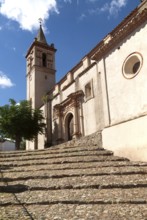 Iglesia de San Juan Bautista, church in Linares de la Sierra, Sierra de Aracena, Huelva province,