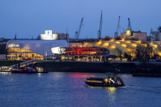 Musical Theatre in Hamburg Harbour, The Lion King and the Ice Queen, Hamburg. Germany