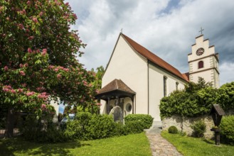 Parish church of St John and Vitus, Horn, Höri peninsula, Lake Constance, Baden-Württemberg,