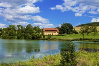 The Dittmannsdorfer Teich is a reservoir of the Freiberg district watercourse in Saxony,