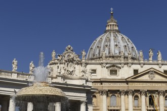 St Peter's Basilica, San Pietro in Vaticano, Basilica of St Peter in the Vatican, Rome, Italy,