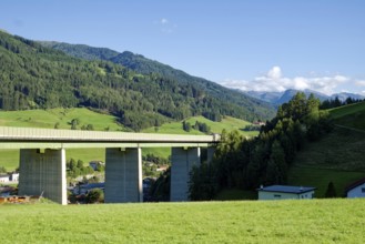 Brenner motorway A 13, Matrei am Brenner, Wipptal, Tyrol, Austria, Europe