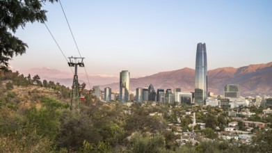 Sky Costanera, Santiago de Chile, Chile, South America