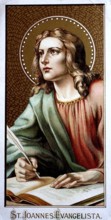 Saint's picture, St John the Evangelist, Austria, 1910, historical, digital reproduction of an