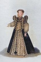 Caterina Maria Romula de' Medici, Catherine de Medicis, German Katharina von Medici, (born 13 April