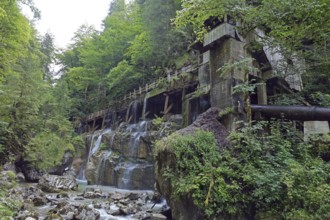 Seisenbergklamm gorge, natural monument, Pinzgau, Salzburger Land, Austria, Europe